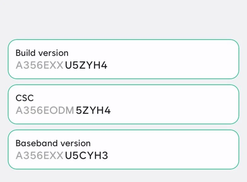 Galaxy A35 One UI 8 Beta update