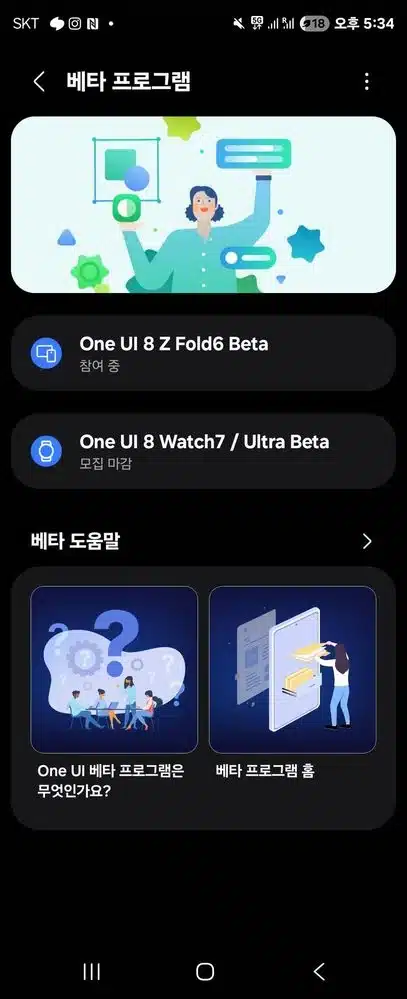 Galaxy Z Fold 6 One UI 8 Beta