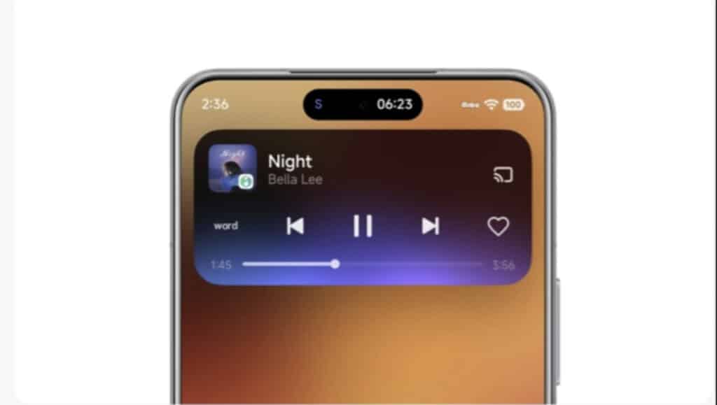 Xiaomi HyperOS 3 update with Dynamic Island 