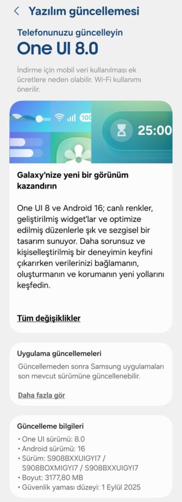 Galaxy S22 stable One UI 8