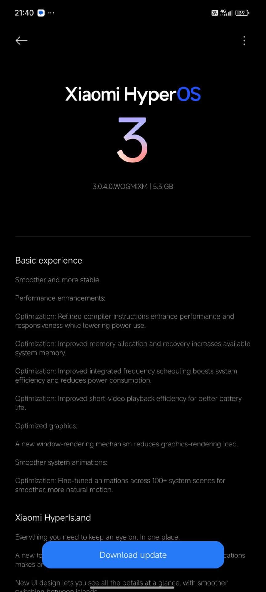 Redmi Note 14 4G Android 16