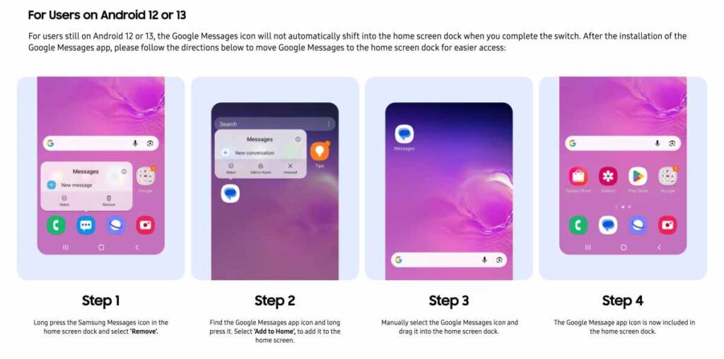 Samsung has been planning to port to Google Messages for months now, and they have just announced the end of Service for "Samsung Messages." The Korean...